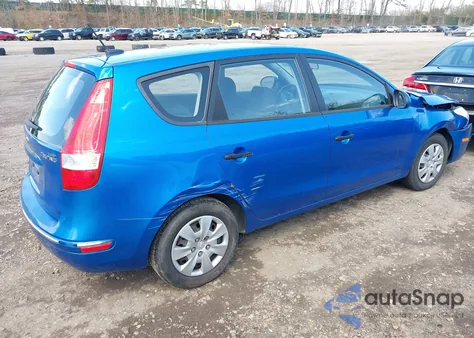 2010 Hyundai Elantra Touring Gls from USA, damaged, VIN KMHDB8AE2AU054152